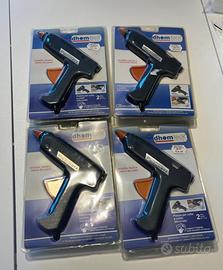 4 pistole colla a caldo+colla