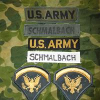 Vietnam Era Us Army Patches Tapes Rank Lot Lotto