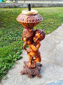 Statua putto Posacenere da Terra Vintage 60/70