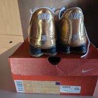 scarpe ginniche oro