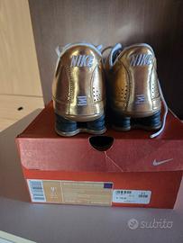 scarpe ginniche oro