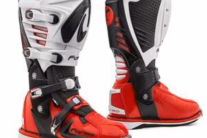 Stivali Forma Predator 2.0 nero bianco rosso