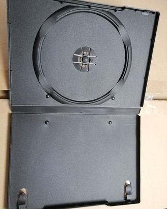 Custodie cd dvd singole nere