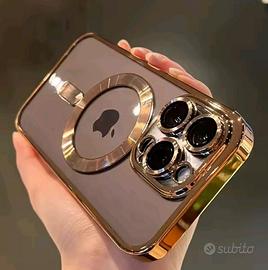 custodia iphone 14 Promax oro