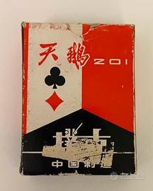Vintage carte gioco swan modello 201