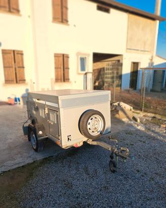 Carrello trasporto cani