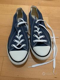 All star shop basse blu