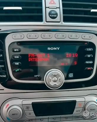 Autoradio Sony Ford modello:C394-CDI-RECT-KW 2000