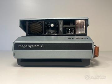 Polaroid Image System E  istantanea vintage grigia