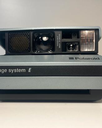 Polaroid Image System E  istantanea vintage grigia