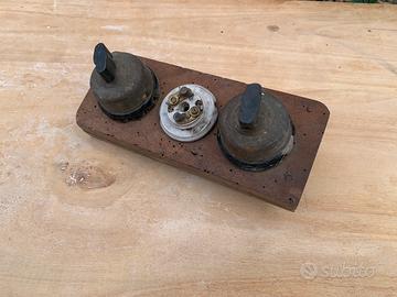 Interruttori in ottone