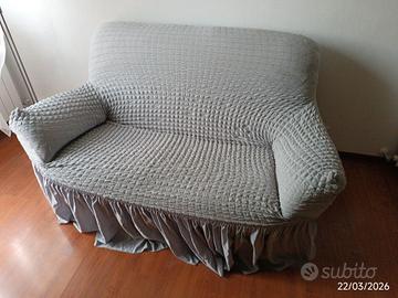 DIVANO 2 POSTI DA USARE CON COPRI DIVANO