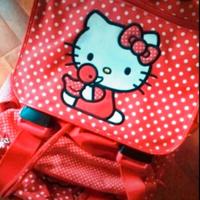 Zaino scuola hello Kitty