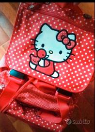Zaino scuola hello Kitty