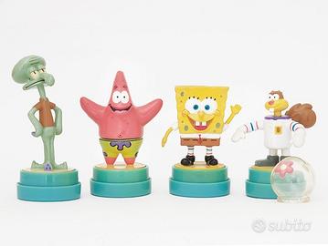 4 Timbri SpongeBob - Flying Colors Toys anno 2001