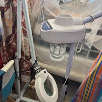 Vaporizzatore e lampada con lente