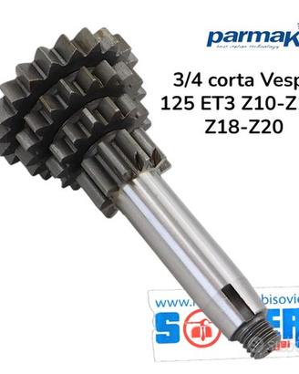 Quadruplo Parmakit cambio Ravvicinato 3/4 corta V