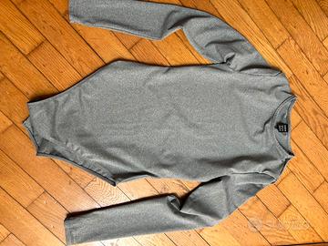 Body girocollo grigio shein