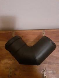 curva a gomito per stufa a pellet 