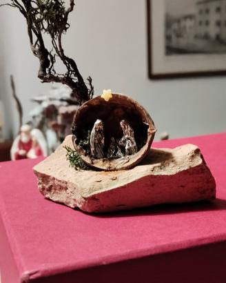 Presepe in miniatura