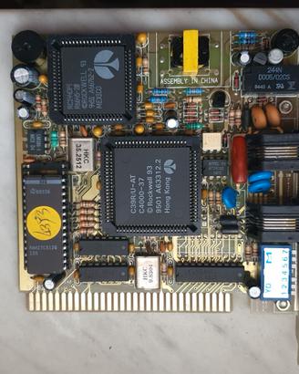 Modem PC ISA Rockwell a 8 bit VC-8289A REV. 1.00