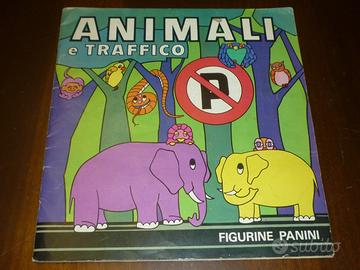 Figurine Panini Animali e traffico serie 280pz