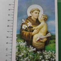 Santino Holy Card "S. Antonio da Padova" - 41 Bis
