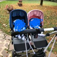 Passegino Gemellare Bugaboo (Rosa/Azzurro)