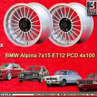 2 pz. cerchi BMW Alpina 7x15 ET12 1500-2000tii 150