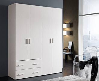 Armadio 4 ante con cassetti - PROMO
