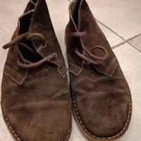 scarpe polacchine marrone num.40