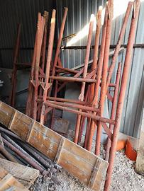 Parti ponteggio Edile , solo le "H "