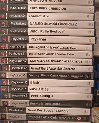 Lotto giochi PS2