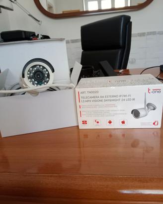 Telecamera da esterno ip/wi-fi t-one