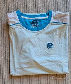 North Sails Best of T-t-shirt uomo azzurra bianca