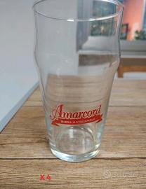 X4 bicchieri Amarcord Birra Artigianale