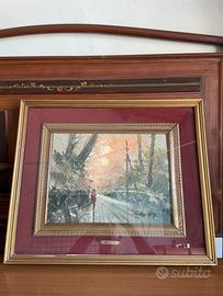 Quadro olio su tela