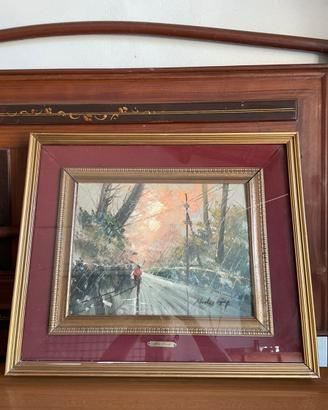 Quadro olio su tela