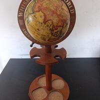 porta liquori mappamondo