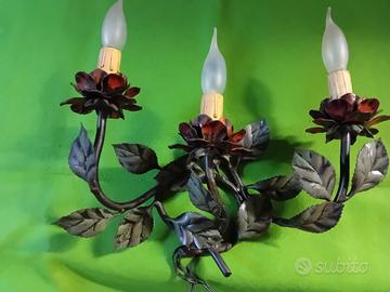 Aplic in ferro battuto 