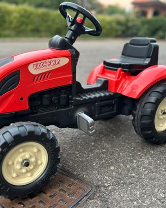 Trattore a pedali Falk Kiddy Farm, come nuovo