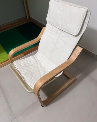 Poltroncina IKEA POANG per bambini