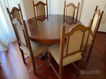 Tavolo estensibile anni 50