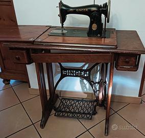 SINGER MACCHINA DA CUCIRE D'EPOCA 1934 