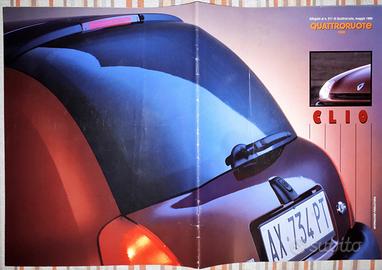 DEPLIANT BROCHURE RENAULT CLIO All. QR n. 511-1998