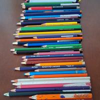 95 pastelli in legno