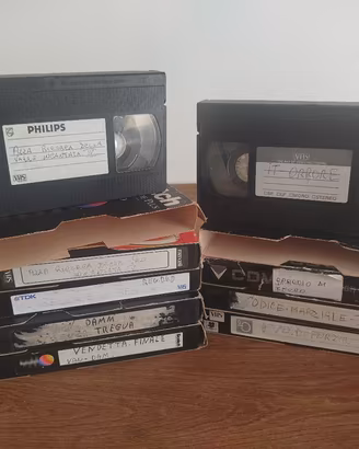 Lotto VHS vintage 