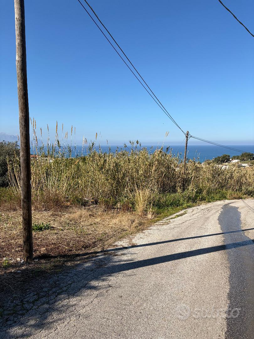 Terreno panoramico Via dei Gemelli Alcamo Marina - Vista 5