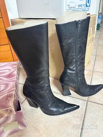 Stivali texani, donna, tacco 7, numero 40