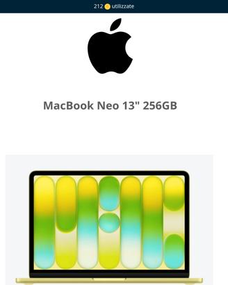 macbook neo13'' 256gb